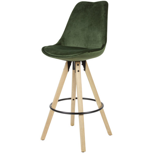 77 cm Barstuhl Set Boynton Mikado Living Farbe (Polster): Grün 77 cm Barstuhl Set Boynton Mikado Living Farbe (Polster): Grün